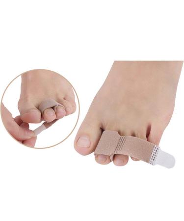 VIDELLY Fabric Toe Splint- 12 Pieces for Broken Toe, Hammer Toe Straightening and Overlapping Toes - Toe Separators for Women and Men - Buy Online on GoSupps.com