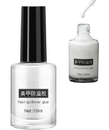 Peelable base coat peelable gel base coat | Quick-drying air-dry base coat | Squeeze-on nail polish peelable base coat peelable base gel for nail practice 15ml - Buy Online on GoSupps.com