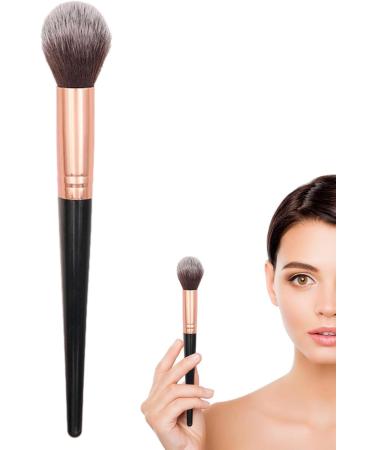 Highlighter Brush Makeup - Makeup Blending Brush - Cosmetic Accessories to Lock in Foundation and Concealer with Soft Bristle Check Eyeshadow Nose Blending Pochy Black Single Highlight Brush - Buy Online on GoSupps.com