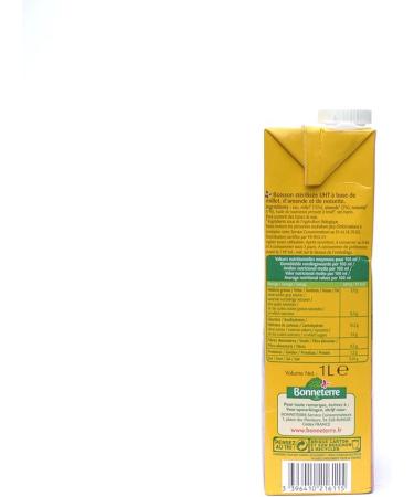 Bonneterre - Millet Almond Hazelnut Drink 1L - Buy Online on GoSupps.com