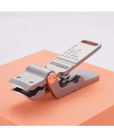 Stainless Steel Alligator Bionic Nail Clipper - Large Opening Anti-Splash Design - Perfect for Travel and Home Use - Buy Online on GoSupps.com