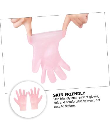 minkissy 1 Pair Whitening Moisturizing Gloves Waterproof Gloves Cotton Gloves for Women Moisturizing Gloves Dry Skin Gloves Moisturizing Gloves for Hand Sebs Pink Soft - Buy Online on GoSupps.com