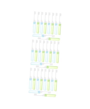Minkissy portable toothbrushes travel toothbrushes hotel toothbrush travel toothbrush travel accessories soft brush wire operation 30 pieces