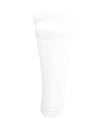 LANTRO JS Football Calf Sleeves with Shin Guard Support - Youth/M Size Soccer Leg Guard Socks for Enhanced Performance - Buy Online on GoSupps.com