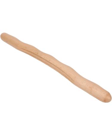 Body Lymph Massage Tab - 16.1 Relaxing Manual Cellulite Scooter Stick for Back Stomach & Shoulder - Wood Massage Device for Body Wellness - Buy Online on GoSupps.com