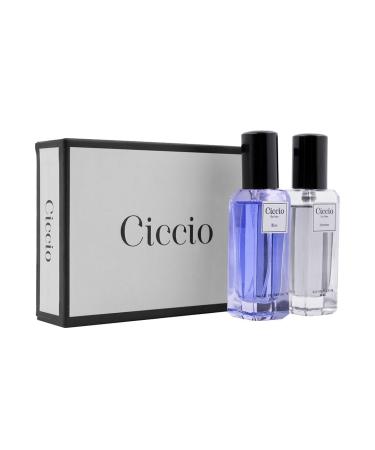 C_iccio Premium Long Lasting Luxury Fragrance Premium Eau De Perfume Spray For Men Blue n Intense_20Ml X 2 Pc Combo Gift Pack - Buy Online on GoSupps.com