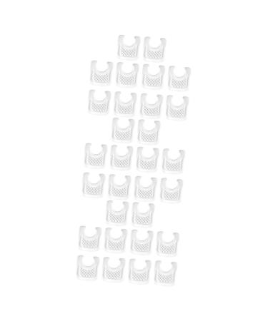 CLISPEED 15 Pairs Gel Cushions Cushion Pad Foot Pads Foot Protector Shoe Cushion Insoles Buffing Pad Soft Gel Insoles Clavus Shoe Stickers Multifunction