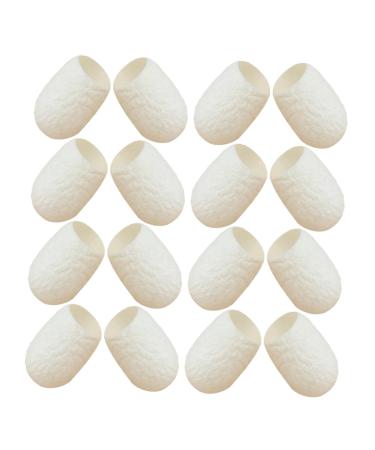 Boules Exfoliantes Soie Naturelles 20 Pi ces Pour Nettoyage Visage Et Corps Doux Peaux Sensibles Usage Cosm tique Et Beaut