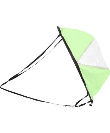 VGEBY Folding Kayak Wind Sail Boat with Transparent Window - Green - Buy Online on GoSupps.com