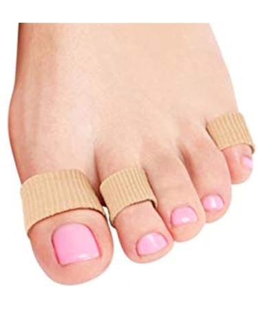 Silicone Toe Protectors - 2 Pack Soft Gel Toe Caps for Corn & Blisters - Cushion Bandage for Toes & Fingers (1.5x15cm) - International Shipping Available - Buy Online on GoSupps.com