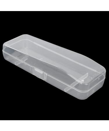Razor Storage Box | Transparent Travel Bag for Razors | Shatter-proof & Breathable Design - Buy Online on GoSupps.com