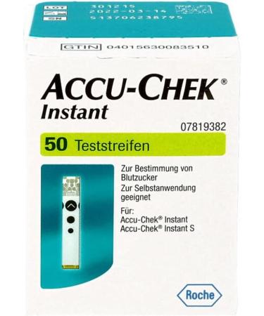 Buy Accu-Chek Instant Test Strips - 50 Pack | Fast International Shipping - Buy Online on GoSupps.com