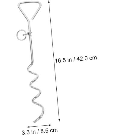 Angoily Heavy Dog Leash & Belt Clutch - Chrome Metal Tie 42x8.5x4CM - Premium Silver Quality for International Shipping - Buy Online on GoSupps.com