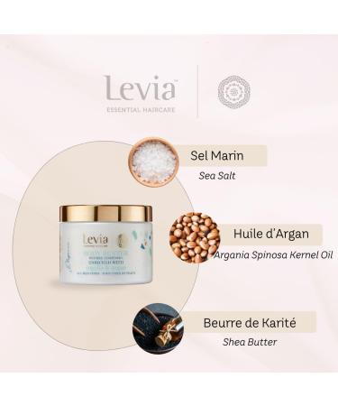  LEVIA Levia | Body Scrub & Body Butter 350 ml | Exfoliating & Intense Hydration | 4 Ranges: Romance Gourmand Elegance Sensual (Elegance Body Butter Nigella & Argan 350 ml) - Buy Online on GoSupps.com