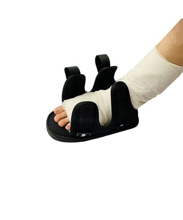Post-Op Plaster Cast Shoe - Open Toe Walking Boot for Surgery Recovery | Ankle & Foot Protection for Orthopedic Injuries - Large - Buy Online on GoSupps.com