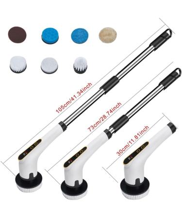 ciyeu Crevice Cleaning Brush Window Wall Cleaner Retractable Bathroom Toilet Floor Electric Brush - Buy Online on GoSupps.com