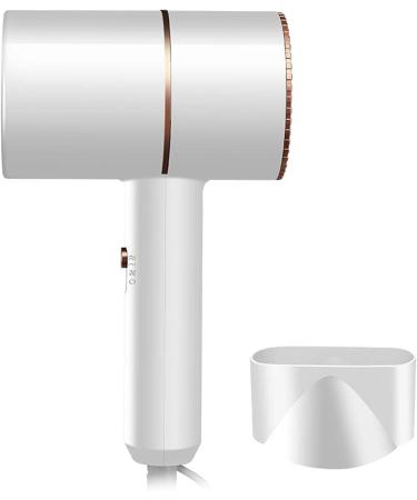 barenx Hammer Hair Dryer Constant Temperature Fast Drying Blow Dryer 3 Gears Hot & Cold Wind for Home Travel US Plug - White - Buy Online on GoSupps.com