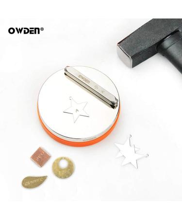 OWDEN Professional Steel Bench Block for Jewelry Stamping Tool - 3 Diameter, 3/4 Height, No Rebound, Mirror Polished with Chrome Plating - Buy Online on GoSupps.com