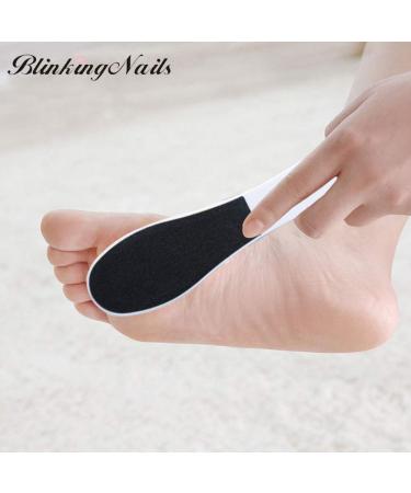Professional Foot Callus Remover Pedicure Tools - Double Sided Foot File for Dead Skin - 5pcs Pack - Black - Buy Online on GoSupps.com
