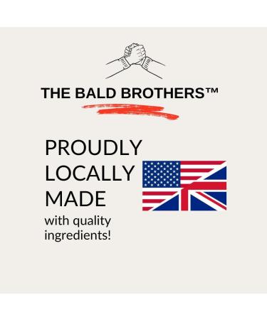 The Bald Brothers 3 Piece Full Bald Head Care Set | Complete Skincare Set for Men | Cleanse Exfoliate Hydrate & Moisturise | Vegan | 60-90 Day Supply 3 Piece Set - Buy Online on GoSupps.com