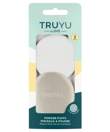 QVS Powder Puff Sponge for Flawless Makeup Application | Ideal for Powder & Rouge | International Shipping Available - Buy Online on GoSupps.com
