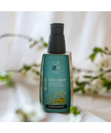 GRN Shades of Nature Pure Elements Face Cream - Alga & Sea Salt | Best Natural Skincare for All Skin Types | International Shipping Available - Buy Online on GoSupps.com