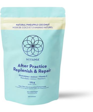 100% Vegan Electrolyte Powder for Post Workout NIYAMA After Practice | Hydrates & Replenishes Accelerates Recovery Improves Immunity Paleo Keto Friendly Pineapple Coconut Flavour (30 Servings) - Buy Online on GoSupps.com
