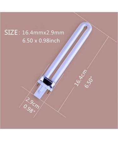 XICHEN 4PCS 9W UV 365nm Lamp Bulb Tube Set for Nail Art Dryer UV Lamp Replacement - Buy Online on GoSupps.com