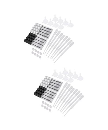 Healvian 16 Pcs Eyelash Cream Bottle Empty Eyelashes Bottle Empty Eyelash Tube Mascara Wands and Tubes