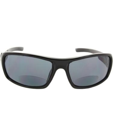 Buy Fiore Laguna Bifocal Sporty Reading Sunglasses for Men & Women - Black 2.00 | International Shipping Available - Buy Online on GoSupps.com