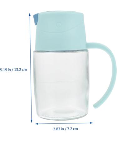 Zerodeko 6 Pcs Condiment Bottles Cooking Oil Dispenser Sugar Jar Oil and Vinegar Jars Condiment Containers Soy Sauce Dispenser Oil Container Vinegar Pot Soy Sauce Bottle Glass Leakproof 13.2X11X7.2CMx3pcs Bluex3pcs - Buy Online on GoSupps.com