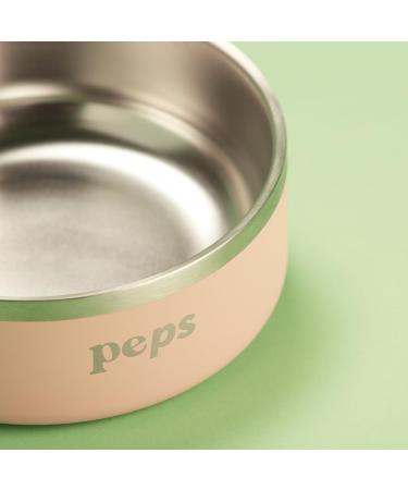 Peps Non-slip Food Bowl - Dishwasher Compatible Blush - Buy Online on GoSupps.com