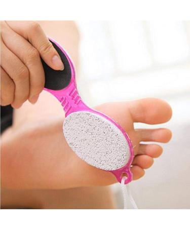 Multi Usage 4 In 1 Foot File Portable Pumice Nail Brush Callus Reducer Durable Multifunctional File Scrubber For Pedicure Tool Random Color - Buy Online on GoSupps.com