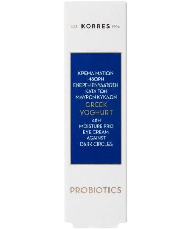 Korres Greek Yoghurt 48h Moisture Pro Eye Cream Against Dark Circles 15ml - Buy Online on GoSupps.com