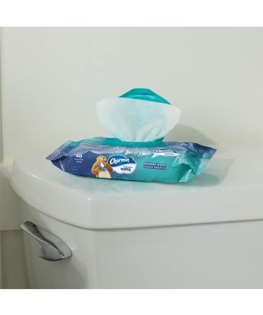 Charmin Freshmates Flushable Wipes Refillable Tub, 40ct (Pack of 6) - Buy Online on GoSupps.com