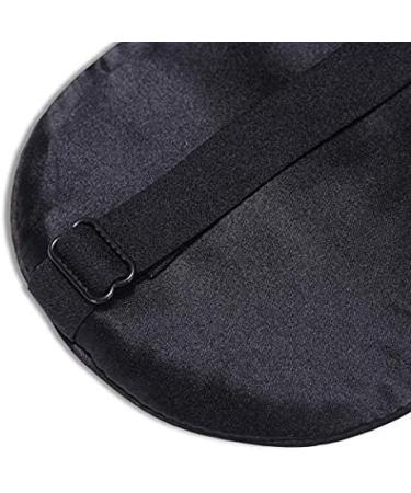 Silk Sleep Mask & Blindfold Soft Eye Mask with Adjustable Head Strap Deep Rest Eye Masks for Sleeping Night Eyeshade Eye Cover for Travel Shift Work & Meditation (Deep Blue) - Buy Online on GoSupps.com