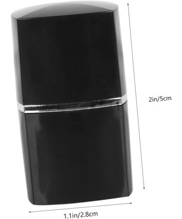 Mikinona Face Oil Absorbing Roller 1pc Facial Oil Absorbing Ball Beauty Instrument Grease Oily Skin Roller Black 1 count (Pack of 1) - Buy Online on GoSupps.com