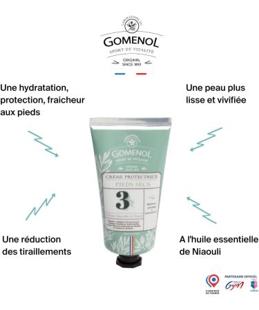 Gomenol DRY FEET PROTECTIVE CREAM - Buy Online on GoSupps.com