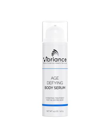 Vibriance Age Defying Body Serum for Healthy  Youthful Skin  Hydrating  Anti-Aging Skin Rejuvenation  Wrinkle and Crepe Corrector | 4.5 fl oz (133 ml)
