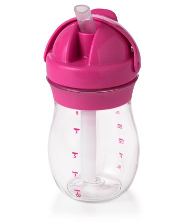 OXO Tot Transitions Straw Cup  9 oz  Pink  Pack of 1