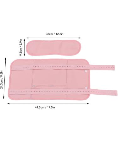 Reusable Bio-Ribinus Oil Pack Set | Double-Layer Castor Oil Wraps for Waist & Neck | Washable Pink Castor Oil Packs - International Shipping Available - Buy Online on GoSupps.com