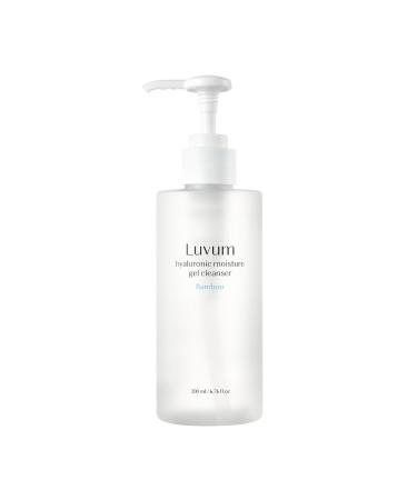 Hyaluronic Acid Cleanser - Deep Pore Cleansing - Bamboo Extract - Gentle Formula for Sensitive Skin - Korean Gel Facial Wash 6.76 fl. oz Hyaluronic Gel