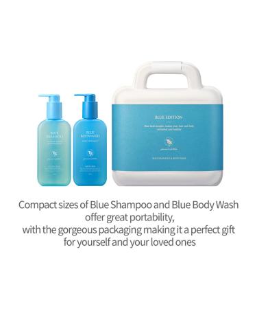 Buy TS Blue Edition Shampoo & Body Wash 200ml - Luxury International Shipping - Buy Online on GoSupps.com