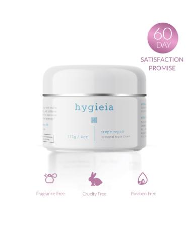 Hygieia + Crepey Skin Liposomal Repair Cream Anti-Aging Lotion for Arms Neck & Body Retinol Hyaluronic Acid & Idebenone Firming Wrinkle & Loose Skin Corrector 4oz - Buy Online on GoSupps.com