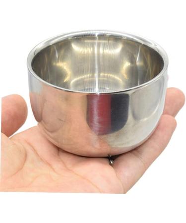 FRCOLOR Stainless Steel Castle Foam Shaving Cup - 7.3x5cm - Durable Tool for Men | Shaving Cream & Soap Container - Buy Online on GoSupps.com