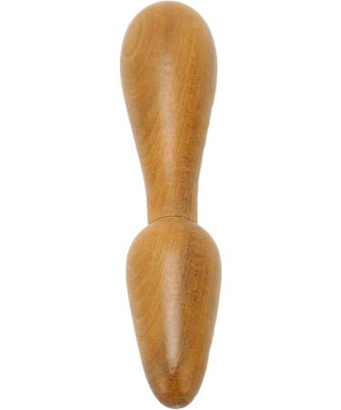Verdant Touch Foot Massage Tool - Portable Wooden Acupuncture Stick for Body Care - Ergonomic 30.5 cm Massage Tab - Buy Online on GoSupps.com