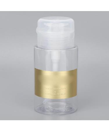 Nail Polish Remover Pump Bottle Dispenser 150ml Push Down Cleanser Dispenser Bottle Travel Empty Liquid Container for Nail Varnish Remover & Makeup Remover Nail Art Tool - Buy Online on GoSupps.com