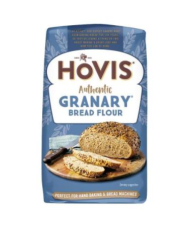 Hovis | Granary Bread flour 10X1kg | Suitable for vegetarians | Suitable for hand baking and bread machines | Make tasty loaves of bread
