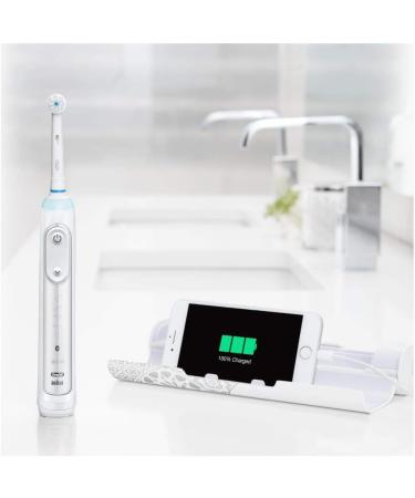 Oral-B Genius X Electric Toothbrush Set with Aqua Care Shower 4 Brushes & Replacement Nozzles - Ultimate Dental Care Solution - Buy Online on GoSupps.com