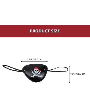 BESPORTBLE Pirate Eye Patch Skull Eye - Comfortable Halloween Decor for Parties & Lazy Eye - Perfect for Halloween & Christmas Pirate Theme Celebrations - Buy Online on GoSupps.com